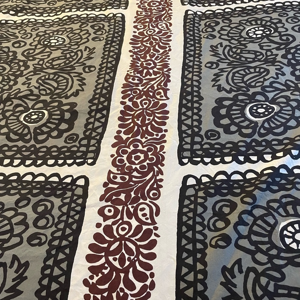 Fantastic! Marimekko queen duvet, 2 shams!